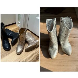 Toddler Cowboy Style Boots - 3 Pair